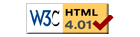 Valid HTML 4.01!